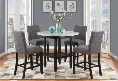 GRETA BAR TABLE AND BAR STOOL SET