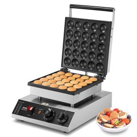 VEVOR 25PCS 43mm Mini Dutch Pancake Maker Commercial Dorayaki Baker 1700W