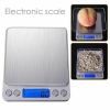 Small Digital Food Scale Ounce OZ And Gram Scale, Kitchen Scale 3000g 0.1g High Precision For Baking, Soap Making, Jewelry, Includes 2 Trays And Batte