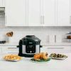 Ninja OS301/FD305CO Foodi 10-in-1 Pressure Cooker and Air Fryer with Nesting Broil Rack, 6.5-Quart Capacity