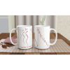 Graceful Silhouette Latte Mug Design By HadiArts