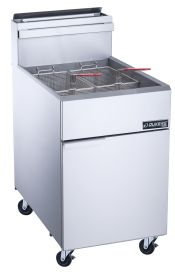 Dukers Commercial Kitchen Fryer With Three Tube Burner (Material: Stainless Steel, Model: DCF3-LPG(Propane))